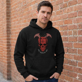 250 Years of American Grit Red Skull Hoodie パーカ