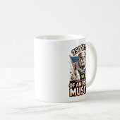 250 Years of American Muscle Bulldog コーヒーマグカップ (正面右)