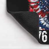 250 Years Of Dom 1776 2026 Patriotic Bald Eagle Us マウスパッド (コーナー)