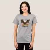 250 Years of Freedom America's Anniversary トライブレンドＴシャツ (正面全面)