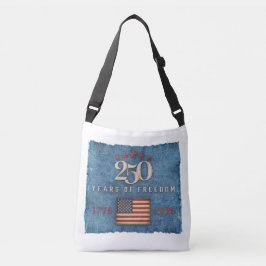 250 Years of Freedom - Crossbody Tote Bag クロスボディバッグ
