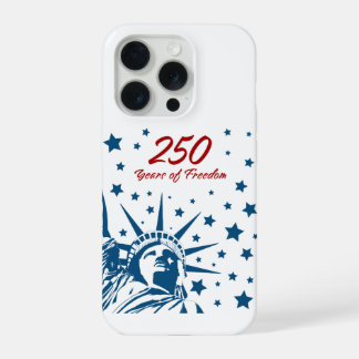 250 Years of Freedom Happy Birthday USA Patriotic  iPhone 15 Proケース