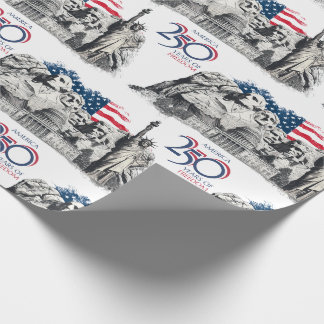 250 years of Freedom USA Independence ラッピングペーパー