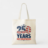 250 Years Of Greatness American Independence トートバッグ (裏面)