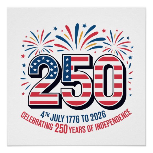 250 Years of Independence  ポスター (正面)