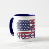 250 years of No Kings American Flag マグカップ (正面左)
