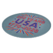 250 Years USA | 1776–2026 Semiquincentennial カッティングボード (角)