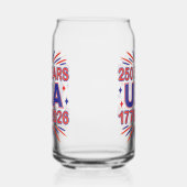 250 Years USA | 1776–2026 Semiquincentennial ガラス缶 (右)