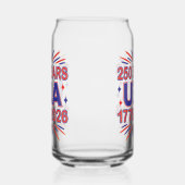 250 Years USA | 1776–2026 Semiquincentennial ガラス缶 (左)