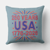 250 Years USA | 1776–2026 Semiquincentennial クッション (裏面)