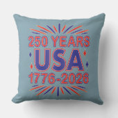 250 Years USA | 1776–2026 Semiquincentennial クッション (正面)