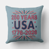 250 Years USA | 1776–2026 Semiquincentennial クッション (裏面)