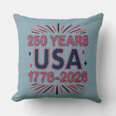 250 Years USA | 1776–2026 Semiquincentennial クッション (正面)