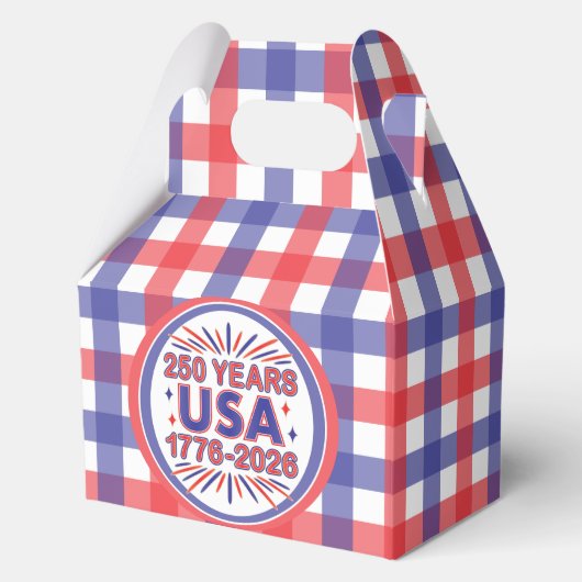250 Years USA | 1776–2026 Semiquincentennial フェイバーボックス (正面)