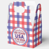 250 Years USA | 1776–2026 Semiquincentennial フェイバーボックス (見開き)