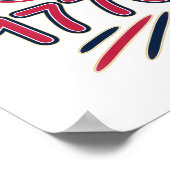 250 Years USA | 1776–2026 Semiquincentennial ポスター (角)