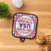 250 Years USA | 1776–2026 Semiquincentennial 鍋敷き (トップダウン)