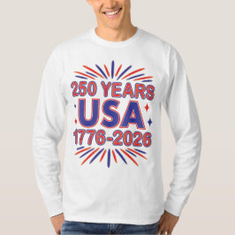250 Years USA | 1776–2026 Semiquincentennial Tシャツ