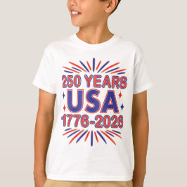 250 Years USA | 1776–2026 Semiquincentennial Tシャツ