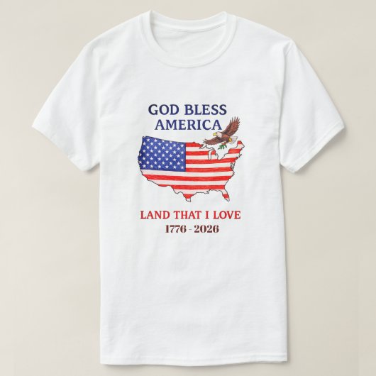 250 Years USA -21 T-Shirt Tシャツ (デザイン正面)