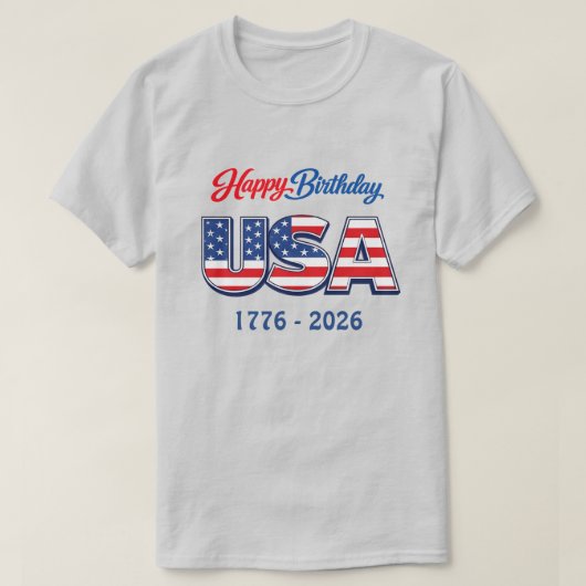 250 Years USA -31c T-Shirt Tシャツ (デザイン正面)