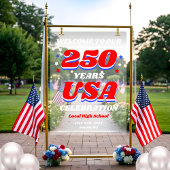 250 Years USA Commemorative Welcome アクリルサイン