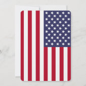 250th American Birthday Party 招待状 (裏面)