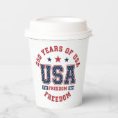 250th American Independence Tableware 紙コップ (正面)