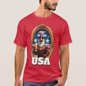 250th America's 4th of July Independence Day  Tシャツ (正面)
