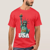 250th America's 4th of July Independence Day  Tシャツ (正面)