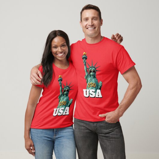 250th America's 4th of July Independence Day  Tシャツ (ユニセックス)