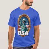 250th America's 4th of July Independence Day  Tシャツ (正面)