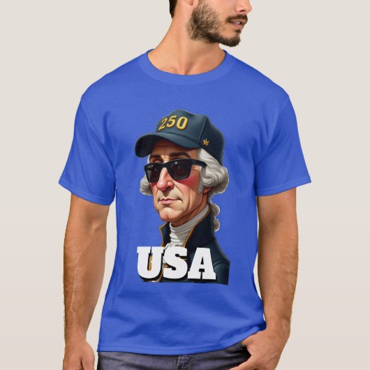 250th America's 4th of July Independence Day  Tシャツ (正面)