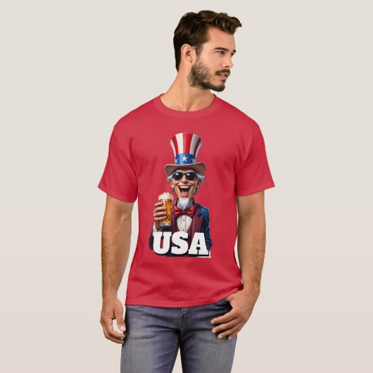 250th America's 4th of July Independence Day  Tシャツ (正面フル)