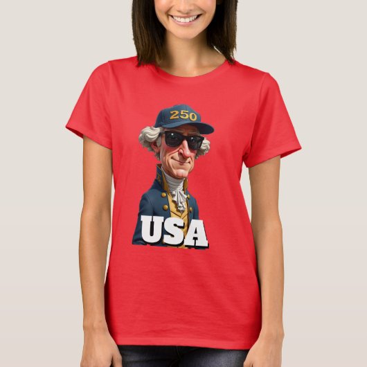 250th America's Birthday  Tシャツ (正面)