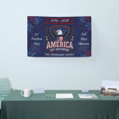 250th Anniversary America Eagle Patriotic Banner 横断幕 (トレードショー)