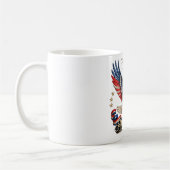 250th Anniversary America Patriotic Eagle 2026  コーヒーマグカップ (左)