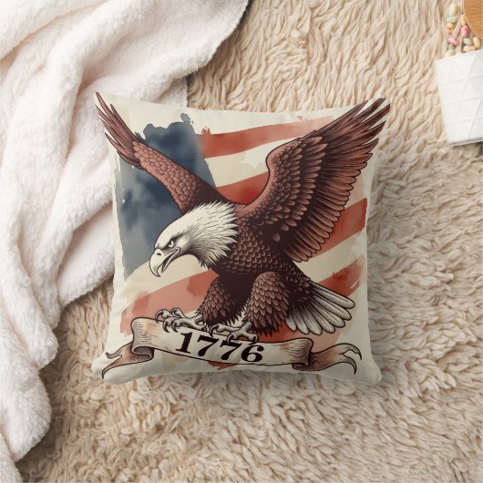 250th Anniversary American Eagle 1776 クッション (ブランケット)