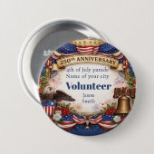 250th Anniversary Button 缶バッジ (正面&裏面)