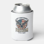 250th Anniversary Freedom Eagle Patriotic Vintage  缶クーラー (缶正面)