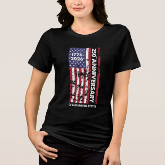 250th Anniversary of the United States 1776-2026 トライブレンドTシャツ