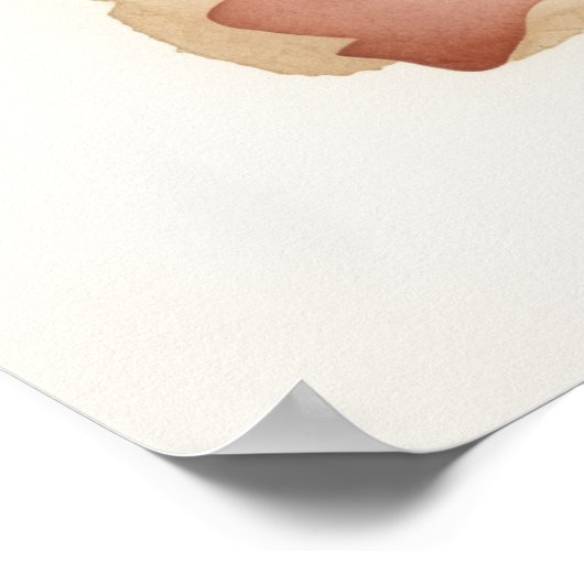 250th Anniversary Patriotic Bald Eagle 1776 ポスター (角)