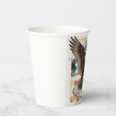 250th Anniversary Patriotic Bald Eagle 1776 紙コップ (右)