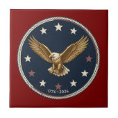  250th Anniversary Square Ceramic Tile  タイル (正面)