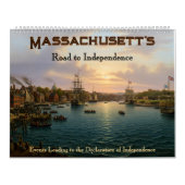 250th Anniversary -State of Massachusetts Calendar カレンダー (カバー)