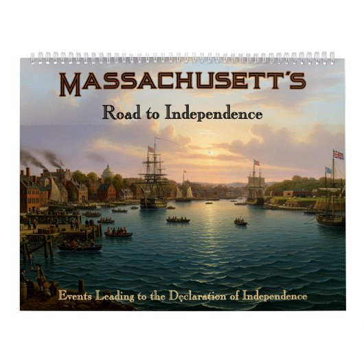 250th Anniversary -State of Massachusetts Calendar カレンダー (カバー)