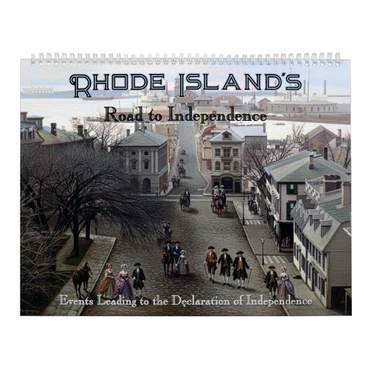 250th Anniversary -State of Rhode Island Calendar カレンダー (カバー)