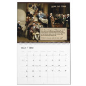 250th Anniversary - State of Virginia Calendar カレンダー (3月 2026)