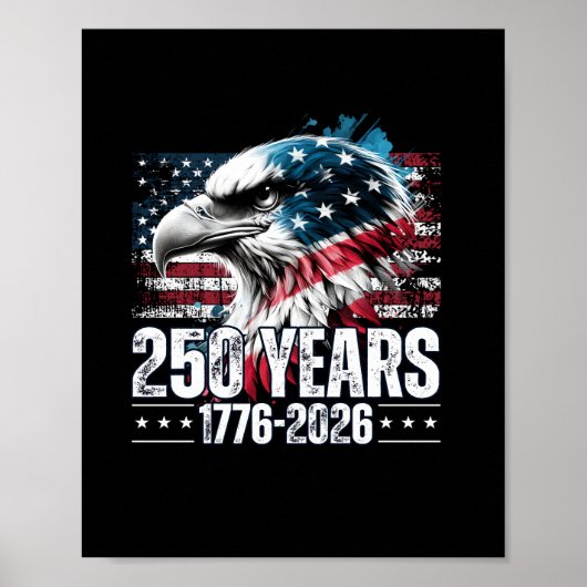 250th Anniversary United States Birthday Long Slee ポスター (正面)