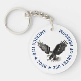 250th Anniversary USA 2026 Bald Eagle  キーホルダー